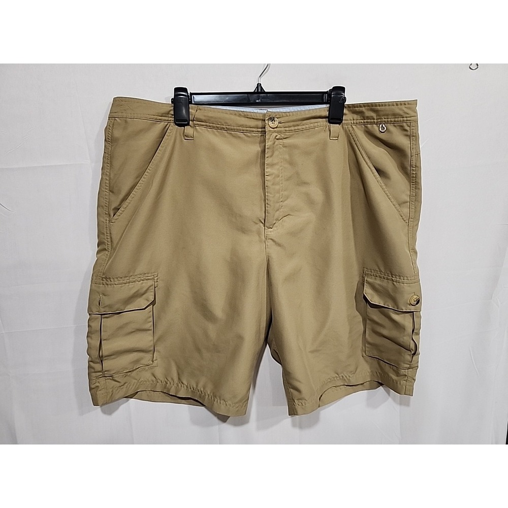 Magellan‎ Outdoors Fish Gear Mens Size 40,  Mag Repel Cargo Shorts, Khaki